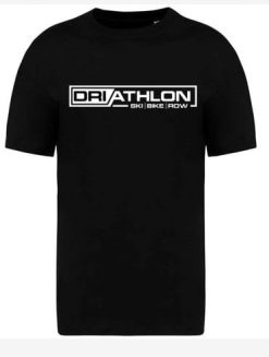 Black Unisex Fit Driathon T-Shirt