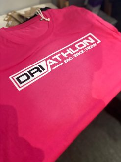 Pink Unisex Fit Driathon T-Shirt