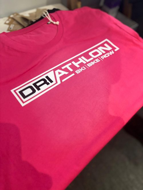 Pink Unisex Fit Driathon T-Shirt